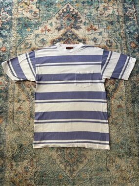 Vintage Churchill Downs Striped T-shirt Large